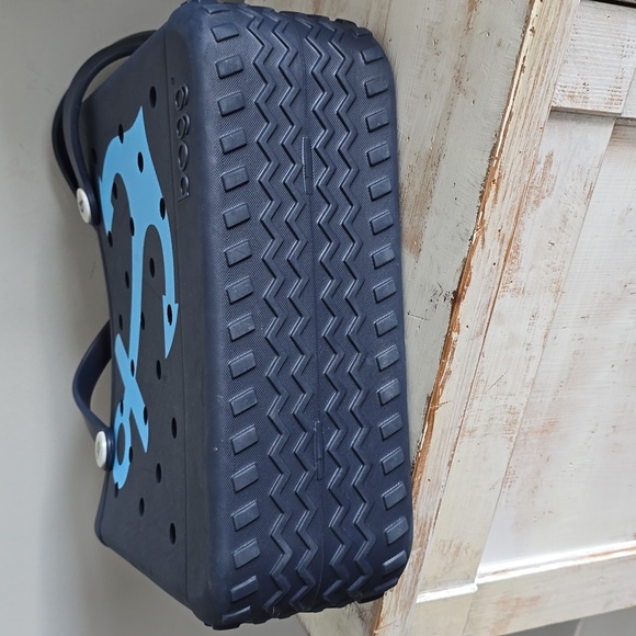 Baby (Medium) Bogg Bag Navy With Anchor - Picture 7 of 12